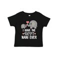 thumbnail image 1 of Inktastic Best Nani Ever Grandchild Boys or Girls Toddler T-Shirt, 1 of 5