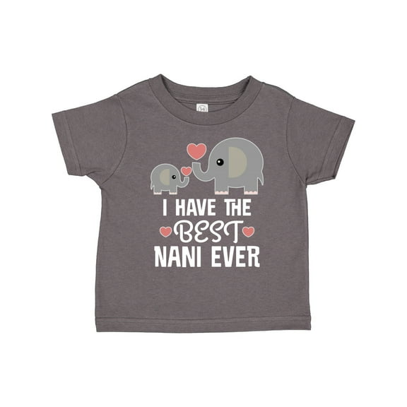 Inktastic Best Nani Ever Grandchild Boys or Girls Toddler T-Shirt