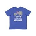 thumbnail image 1 of Inktastic Best Nani Ever Grandchild Gift Youth T-Shirt, 1 of 5