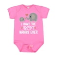 thumbnail image 1 of Inktastic Best Nanny Ever Grandchild Boys or Girls Baby Bodysuit, 1 of 5