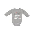 thumbnail image 1 of Inktastic Best Nanny Ever Grandchild Boys or Girls Long Sleeve Baby Bodysuit, 1 of 5