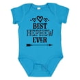 thumbnail image 1 of Inktastic Best Nephew Ever from Aunt Boys Baby Bodysuit, 1 of 5