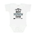 thumbnail image 1 of Inktastic Best Nephew Ever from Aunt Boys Baby Bodysuit, 1 of 5