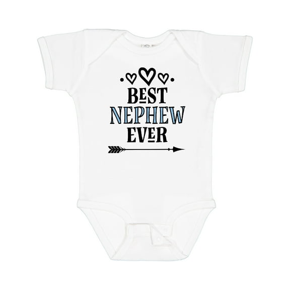 Inktastic Best Nephew Ever from Aunt Boys Baby Bodysuit
