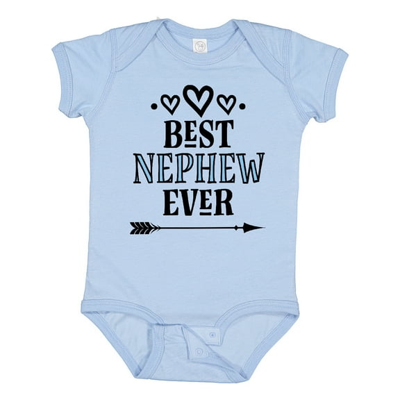 Inktastic Best Nephew Ever from Aunt Boys Baby Bodysuit