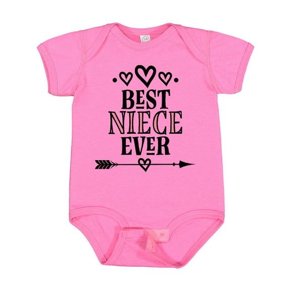 Inktastic Best Niece Ever from Aunt Girls Baby Bodysuit