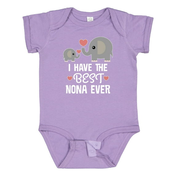 Inktastic Best Nona Ever Grandchild Boys or Girls Baby Bodysuit