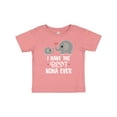 thumbnail image 1 of Inktastic Best Nona Ever Grandchild Boys or Girls Baby T-Shirt, 1 of 5