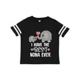 thumbnail image 1 of Inktastic Best Nona Ever Grandchild Gift Boys or Girls Toddler T-Shirt, 1 of 5