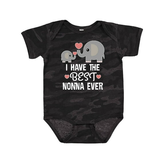 Inktastic Best Nonna Ever Grandchild Boys or Girls Baby Bodysuit