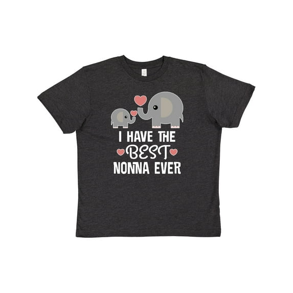 Inktastic Best Nonna Ever Grandchild Gift Youth T-Shirt