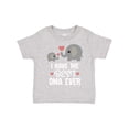 thumbnail image 1 of Inktastic Best Oma Ever Grandchild Boys or Girls Toddler T-Shirt, 1 of 5