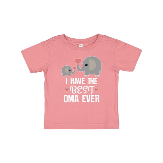 Inktastic Best Oma Ever Grandchild Gift Boys or Girls Baby T-Shirt