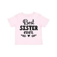 thumbnail image 1 of Inktastic Best Sister Ever Girls Toddler T-Shirt, 1 of 5