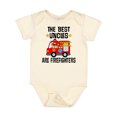 thumbnail image 1 of Inktastic Best Uncles Are Firefighters Boys or Girls Baby Bodysuit, 1 of 5