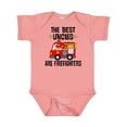 thumbnail image 1 of Inktastic Best Uncles Are Firefighters Boys or Girls Baby Bodysuit, 1 of 5