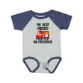 thumbnail image 1 of Inktastic Best Uncles Are Firefighters Boys or Girls Baby Bodysuit, 1 of 5
