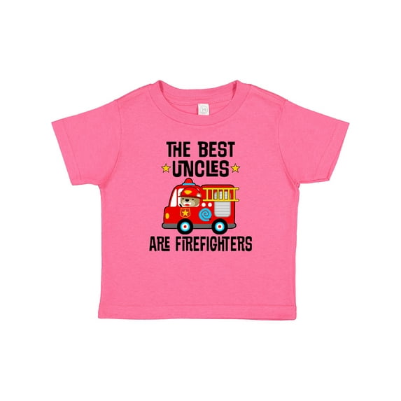 Inktastic Best Uncles Are Firefighters Boys or Girls Baby T-Shirt