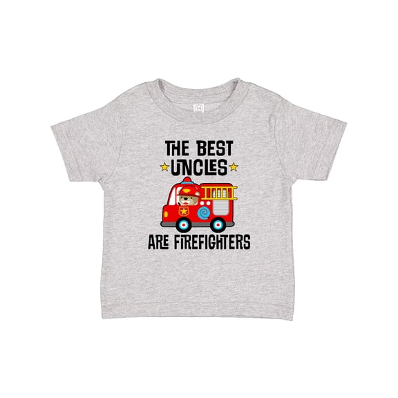 Inktastic Best Uncles Are Firefighters Boys or Girls Baby T-Shirt