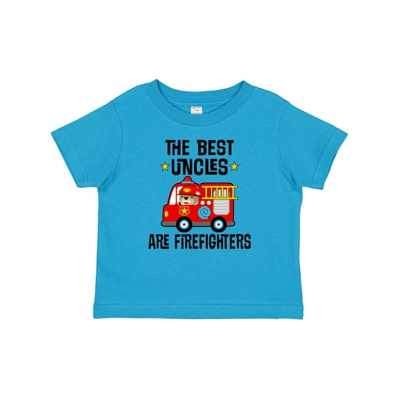 Inktastic Best Uncles Are Firefighters Boys or Girls Baby T-Shirt