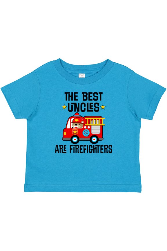Best Uncles Are Firefighters Boys or Girls Baby T-Shirt
