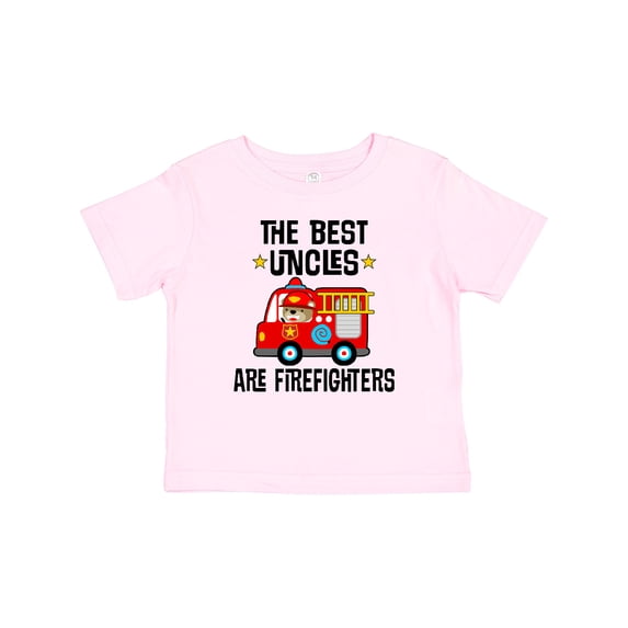 Inktastic Best Uncles Are Firefighters Boys or Girls Baby T-Shirt