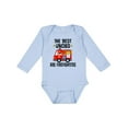 thumbnail image 1 of Inktastic Best Uncles Are Firefighters Boys or Girls Long Sleeve Baby Bodysuit, 1 of 5