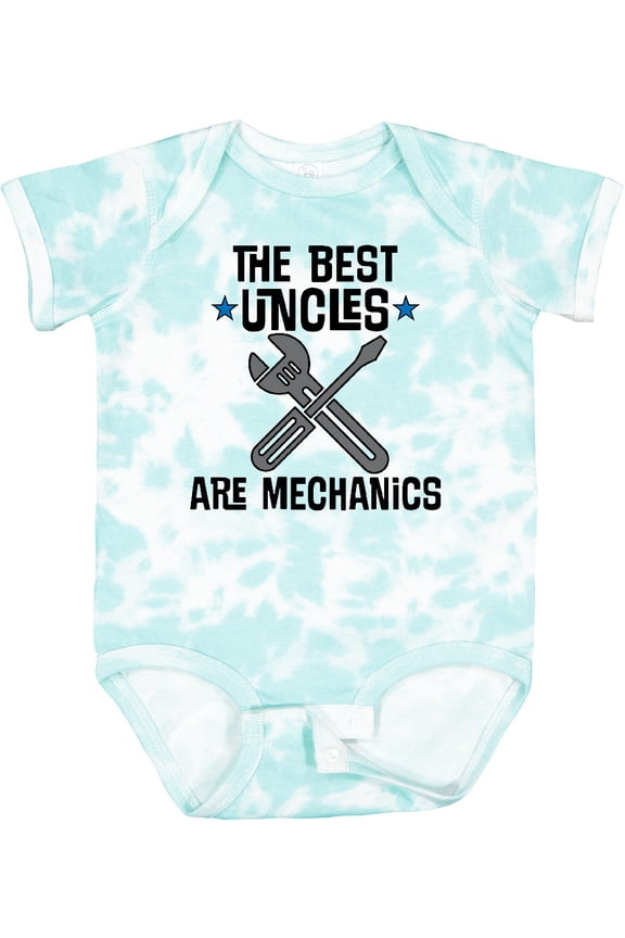 Best Uncles Are Mechanics Boys or Girls Baby Bodysuit