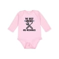 thumbnail image 1 of Inktastic Best Uncles Are Mechanics Boys or Girls Long Sleeve Baby Bodysuit, 1 of 5