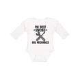 thumbnail image 1 of Inktastic Best Uncles Are Mechanics Boys or Girls Long Sleeve Baby Bodysuit, 1 of 5