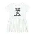 thumbnail image 1 of Inktastic Best Uncles Are Mechanics Girls Baby Dress, 1 of 5