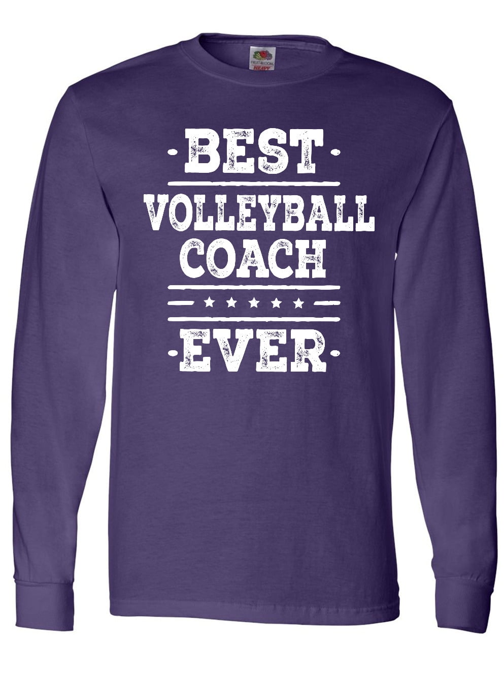 Inktastic Best Volleyball Coach Ever Long Sleeve TShirt