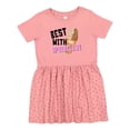 thumbnail image 1 of Inktastic Best with Sprinkles Ice Cream Twist Cone Girls Toddler Dress, 1 of 5