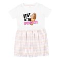 thumbnail image 1 of Inktastic Best with Sprinkles Ice Cream Twist Cone Girls Toddler Dress, 1 of 5