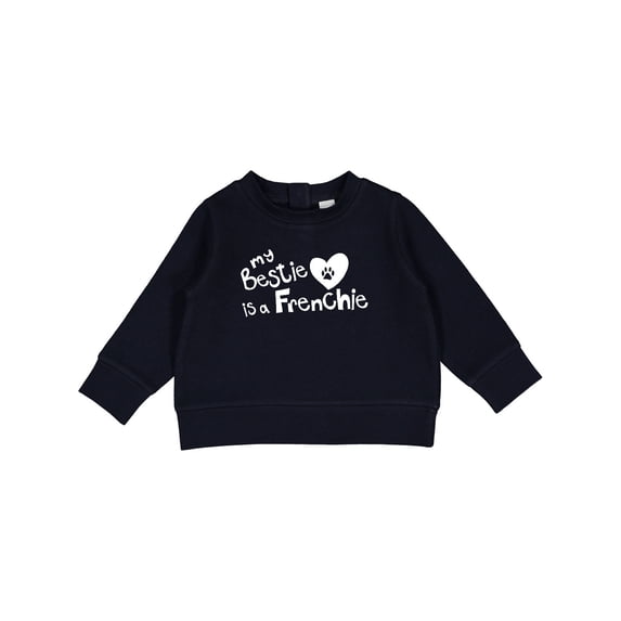 Inktastic Bestie Frenchie Baby Sweatshirt