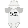 thumbnail image 1 of Inktastic Bestie Frenchie Boys or Girls Baby Bodysuit, 1 of 5