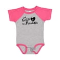 thumbnail image 1 of Inktastic Bestie Frenchie Boys or Girls Baby Bodysuit, 1 of 5