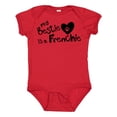 thumbnail image 1 of Inktastic Bestie Frenchie Boys or Girls Baby Bodysuit, 1 of 5