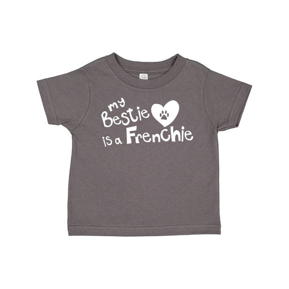 Inktastic Bestie Frenchie Boys or Girls Toddler T-Shirt