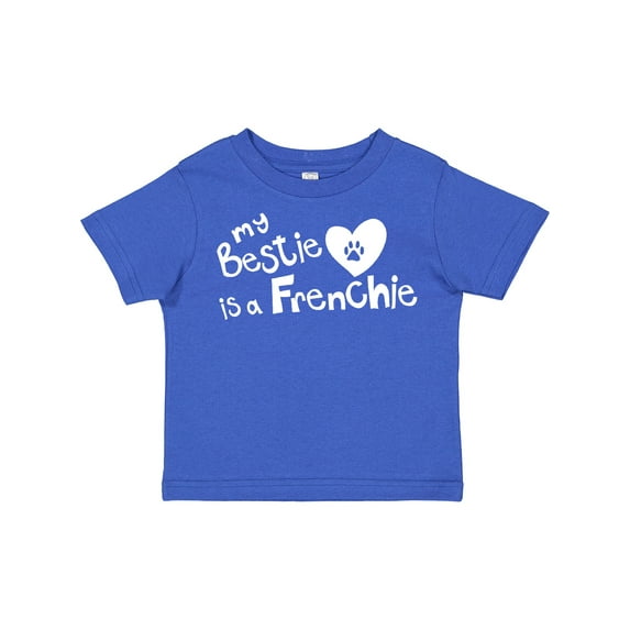 Inktastic Bestie Frenchie Boys or Girls Toddler T-Shirt