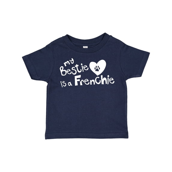 Inktastic Bestie Frenchie Boys or Girls Toddler T-Shirt