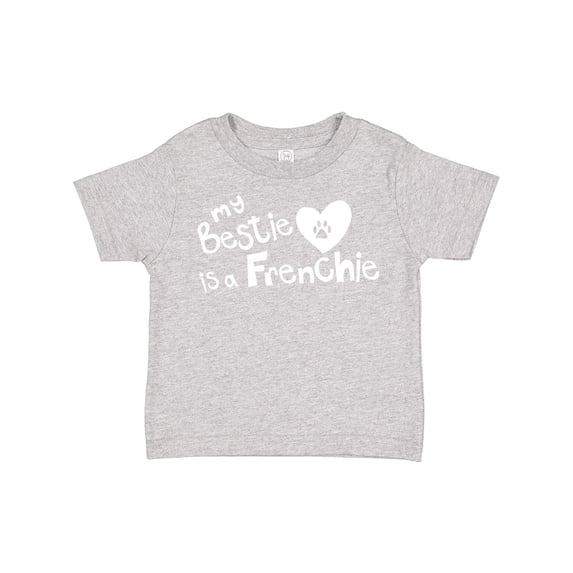 Inktastic Bestie Frenchie Boys or Girls Toddler T-Shirt