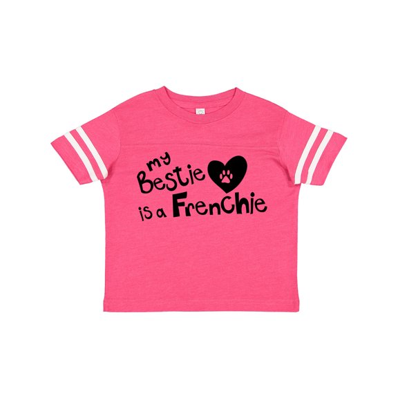 Inktastic Bestie Frenchie Boys or Girls Toddler T-Shirt