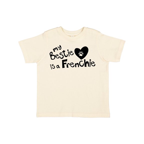 Inktastic Bestie Frenchie Boys or Girls Toddler T-Shirt