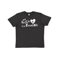 thumbnail image 1 of Inktastic Bestie Frenchie Youth T-Shirt, 1 of 5