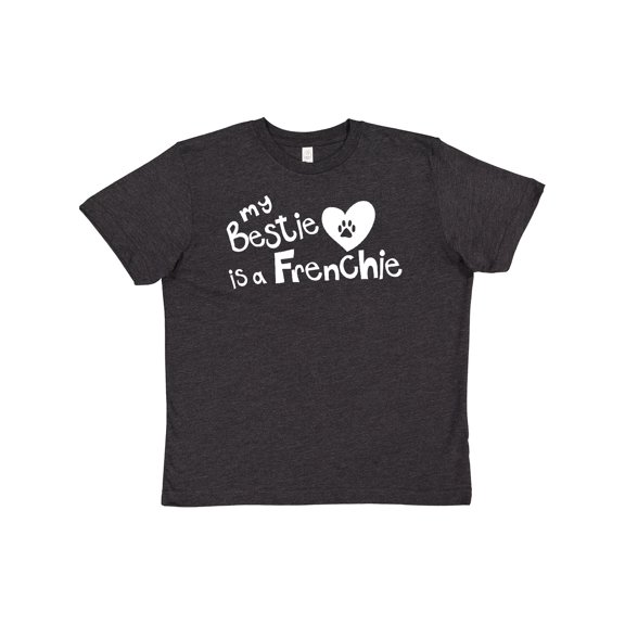 Inktastic Bestie Frenchie Youth T-Shirt