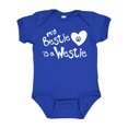 thumbnail image 1 of Inktastic Bestie Westie Boys or Girls Baby Bodysuit, 1 of 5