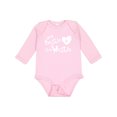 thumbnail image 1 of Inktastic Bestie Westie Boys or Girls Long Sleeve Baby Bodysuit, 1 of 5