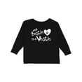 thumbnail image 1 of Inktastic Bestie Westie Boys or Girls Long Sleeve Toddler T-Shirt, 1 of 5