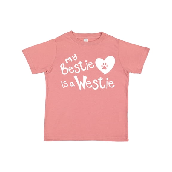 Inktastic Bestie Westie Boys or Girls Toddler T-Shirt
